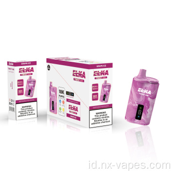 Elka Twist 18000puffs 25ml EJUICY VAPE LED Indikator